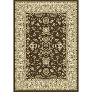 Home Dynamix Area Rugs: Optimum Rug: 919-511 Brown Ivory: 5'2"x7'4" Rectangle